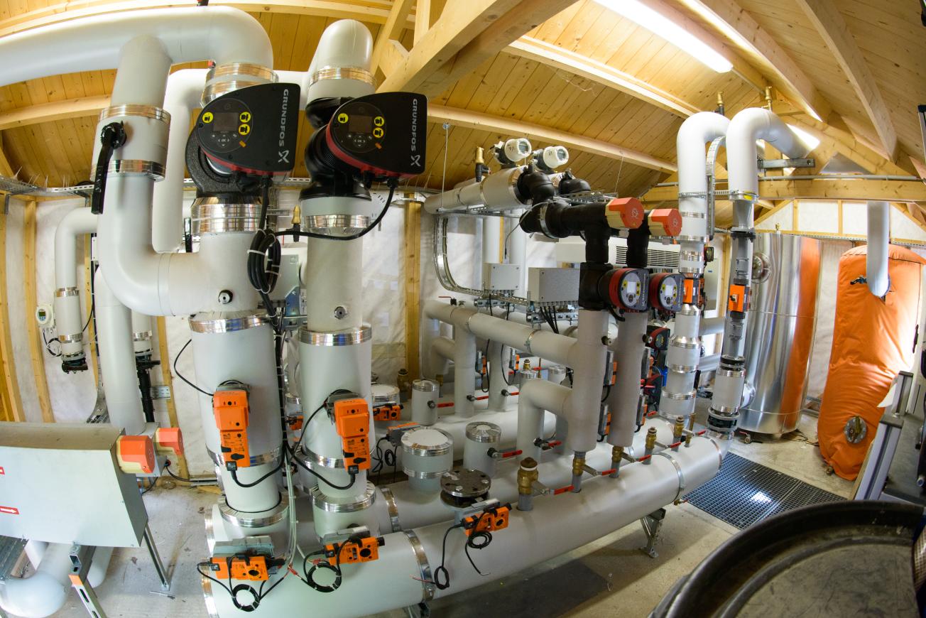 machinerie plateforme géothermie