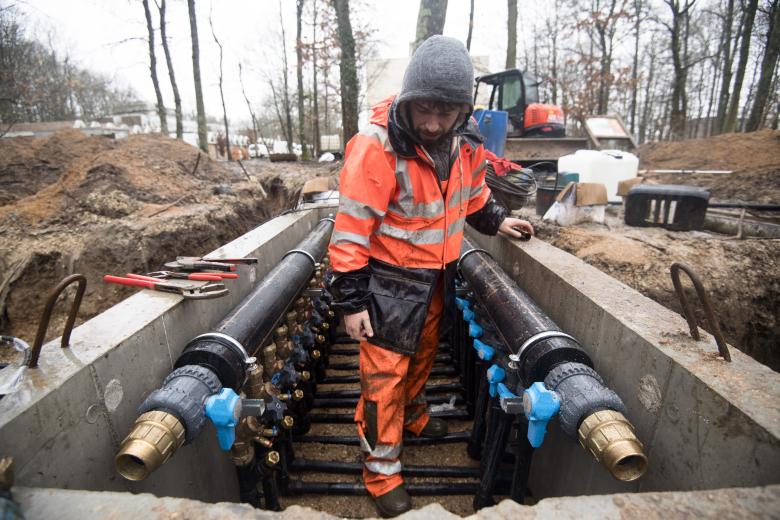 raccordement champs de sonde